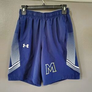 UNDER ARMOUR Collegiate Collab Drawstring Shorts Loose Fit S